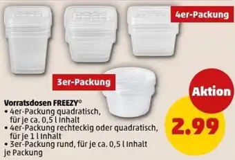 PENNY Vorratsdosen FREEZY Angebot