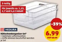 PENNY HEDURA Kühlschrankorganizer-Set Angebot