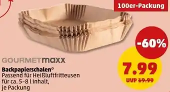 PENNY GOURMETmaxx Backpapierschalen Angebot
