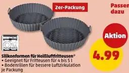 PENNY Silikonformen für Heißluftfritteusen Angebot