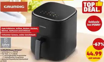 PENNY GRUNDIG Heißluftfritteuse FRY6322 Angebot