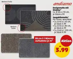 PENNY andiamo Designmatte mit Struktur Angebot