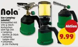PENNY Nola Gas-Campingzubehör Angebot