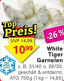 Wiglo Wunderland White Tiger Garnelen Angebot