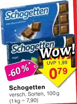 Wiglo Wunderland Schogetten Angebot
