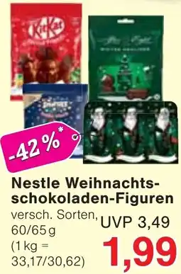 Wiglo Wunderland Nestle Weihnachts- schokoladen-Figuren Angebot