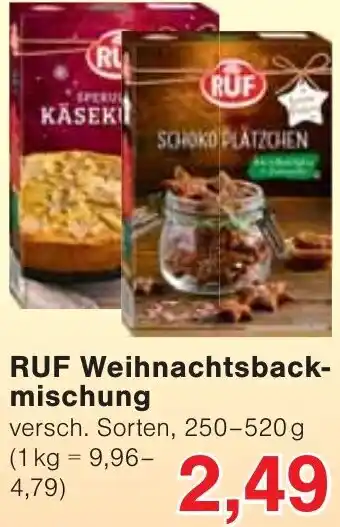 Wiglo Wunderland RUF Weihnachtsbackmischung Angebot