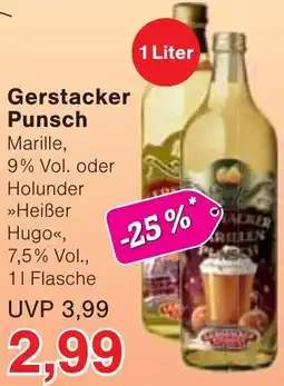 Wiglo Wunderland Gerstacker Punsch Angebot