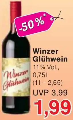 Wiglo Wunderland Winzer Glühwein Angebot