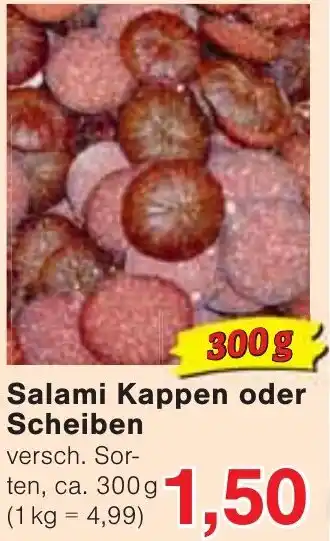 Wiglo Wunderland Salami Kappen oder Scheiben Angebot