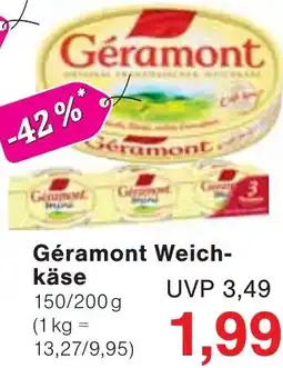Wiglo Wunderland Géramont Weichkäse Angebot