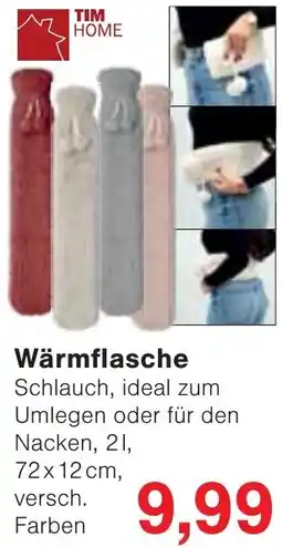 Wiglo Wunderland TIM HOME Wärmflasche Angebot