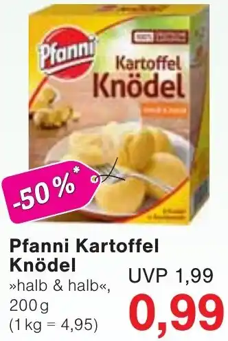 Wiglo Wunderland Pfanni Kartoffel Knödel Angebot