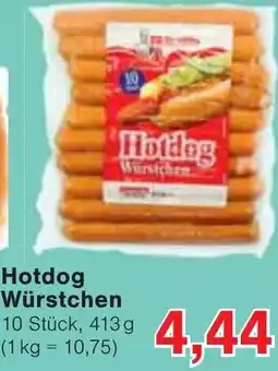 Wiglo Wunderland Hotdog Würstchen Angebot