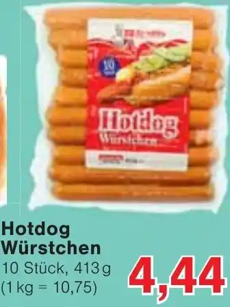 Wiglo Wunderland Hotdog Würstchen Angebot