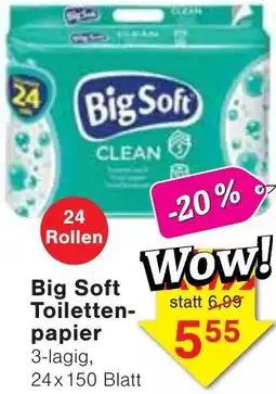 Wiglo Wunderland Big Soft Toilettenpapier Angebot