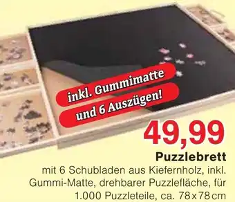 Wiglo Wunderland Puzzlebrett Angebot