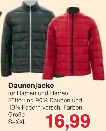 Wiglo Wunderland Daunenjacke Angebot