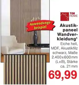 Wiglo Wunderland TIM HOME Akustikpaneel Wandverkleidung Angebot