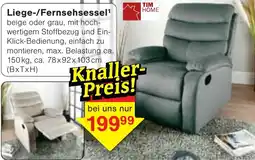Wiglo Wunderland TIM HOME Liege-/Fernsehsessel Angebot