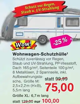 Wiglo Wunderland Wohnwagen-Schutzhülle Angebot