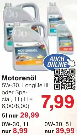 Wiglo Wunderland Motorenöl Angebot