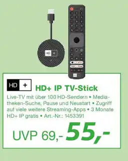 EP HD+ IP TV-Stick Angebot