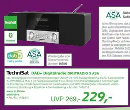 EP TechniSat DAB+ Digitalradio DIGITRADIO 3 ASA Angebot