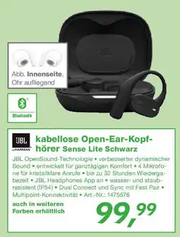 EP JBL kabellose Open-Ear-Kopf- HARMAN hörer Sense Lite Schwarz Angebot