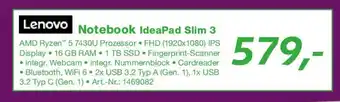 EP Lenovo Notebook IdeaPad Slim 3 Angebot
