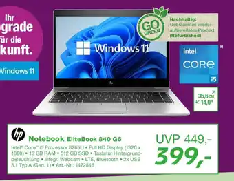 EP hp Notebook EliteBook 840 G6 Angebot