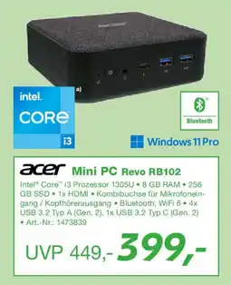 EP acer Mini PC Revo RB102 Angebot