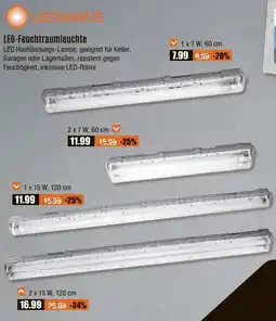 V Baumarkt LEDVANCE LED-Feuchtraumleuchte Angebot