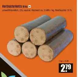 V Baumarkt Hartholzbriketts Angebot