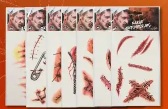 Woolworth Tattoo-Set Halloween Angebot