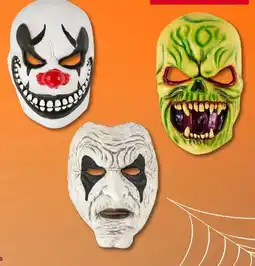 Woolworth Halloween Latex-Masken Angebot
