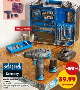 PENNY scheppach Mobile Werkstatt C-DTB74/2 Angebot