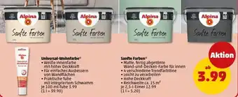PENNY Alpina Universal-Wohnfarbe Sanfte Farben Angebot