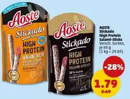 PENNY AOSTE Stickado High Protein Salami-Sticks Angebot