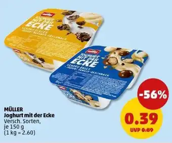 PENNY MÜLLER Joghurt mit der Ecke Angebot