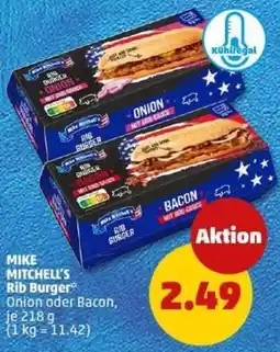 PENNY MIKE MITCHELL'S Rib Burger Angebot