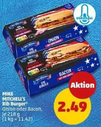 PENNY MIKE MITCHELL'S Rib Burger Angebot