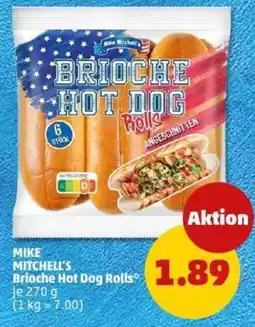 PENNY MIKE MITCHELL'S Brioche Hot Dog Rolls Angebot