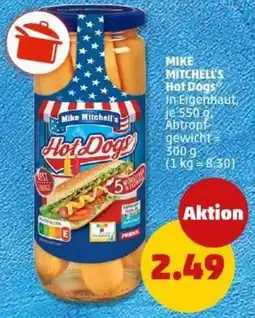 PENNY MIKE MITCHELL'S Hot Dogs Angebot