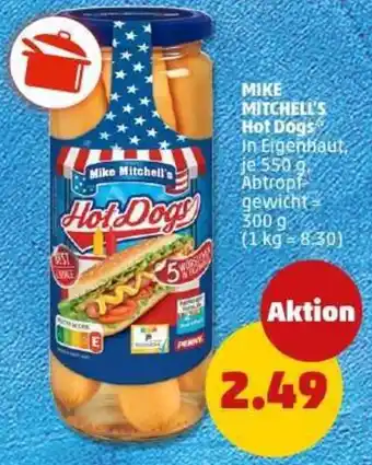 PENNY MIKE MITCHELL'S Hot Dogs Angebot