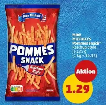 PENNY MIKE MITCHELL'S Pommes Snack Angebot