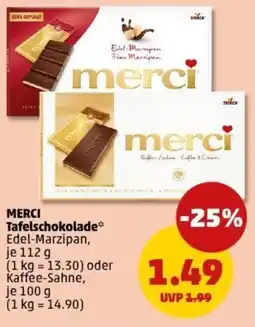 PENNY MERCI Tafelschokolade Angebot