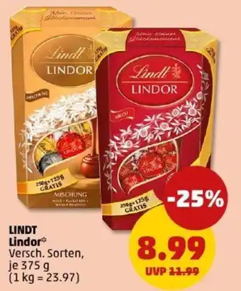 PENNY LINDT Lindor Angebot