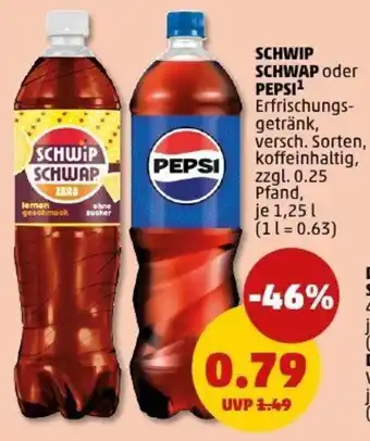 PENNY SCHWIP SCHWAP oder PEPSI Angebot