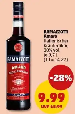 PENNY RAMAZZOTTI Amaro Angebot